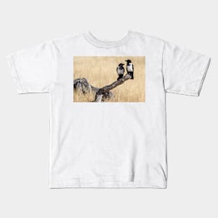Two pied crow. Kids T-Shirt